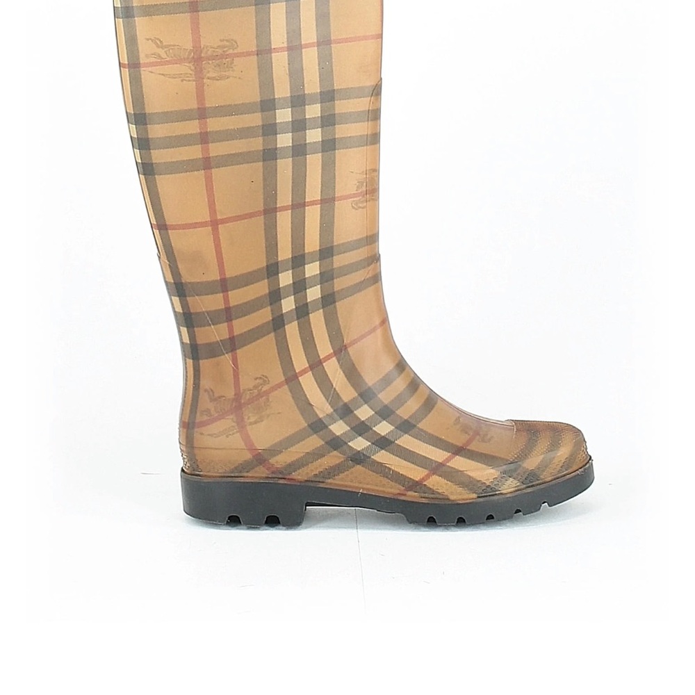 Burberry Black Rain Boots - Picture 7 of 7